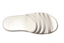 crocs Women's Rhonda Wedge Sandal, Platinum/Oyster