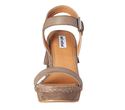 Not Rated Women's Roaring Ruby Wedge Sandal, Taupe