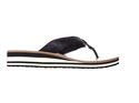 Tommy Hilfiger Roesia Flip Flops Black Glitter (6 