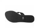 Tommy Hilfiger Roesia Flip Flops Black Glitter (6 