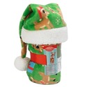 Rudolph the Red-Nosed Reindeer Santa Hat & Throw S