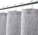 Dainty Home Moderna Textured Shower Curtain, 70" x