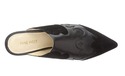 Nine West Women's Sadrah Leather Mule, Black, 10 M