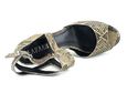  Ralph Lauren Women's Shoes Saydee 8M (Python Prin