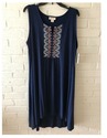 Style Co Plus Size Border-Print Swing D Border Dye