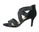 Style & Co Seleste Women US 9.5 Black Peep Toe Hee