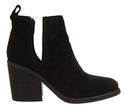 Steve Madden Women's Sharini Boot, Black Suede, 7.
