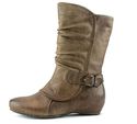 Bare Traps Womens SHELBY Round Toe Mid-Calf Riding