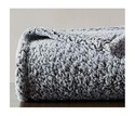 New Fireside Home Sherpa Throw 50X60 Grey