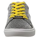 Steve Madden Women's Sm1 Fashion Sneaker, Silver/M