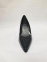 Stuart Weitzman Sonata Black Orinoco Croc Womens S