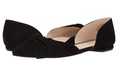 Nine West Women's Stefany Suede Ballet Flat, Black