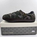 Sun + Stone Men's Derek Quilted Slipper - Camo Sz 