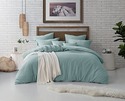 Swift Home Microfiber Washed Crinkle Duvet Cover S