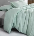 Swift Home Microfiber Washed Crinkle Duvet Cover S