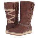 White Mountain Women's Tivia Snow Boot, Cognac, 6.