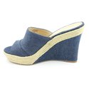 Marc Fisher Women's Turnip Slide Wedge Medium Blue