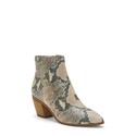 Vince Camuto Grasem Beige Snake Pointed Toe Wester