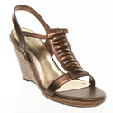 Anne Klein Virtruos Dark Bronze Women's Sandal Sho