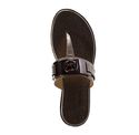 MICHAEL Michael Kors Women's Warren Thong Gunmetal