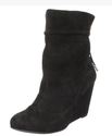 BCBGeneration Women's Wessy Ankle Boot,Black Kid S