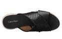 Calvin Klein Women's Whitley Slide Sandal, Black, 