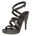 BCBGeneration Women's Wren Platform Sandal Pewter 