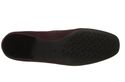 Nine West Women's Xalan Nubuck Ballet Flat, Wine, 