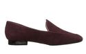 Nine West Women's Xalan Nubuck Ballet Flat, Wine, 