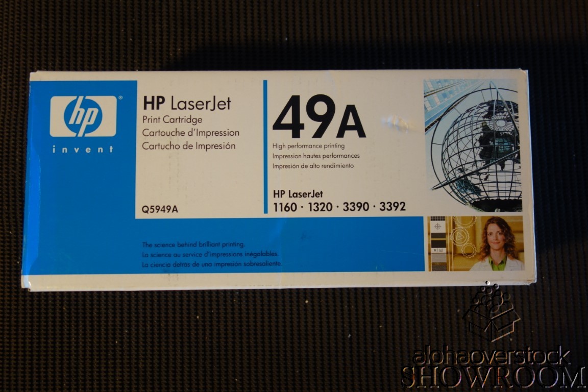 HP Laserjet 49A Black Toner Q5949A 1160 1320 3390 3392 New Box Shows Wear