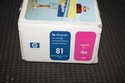 New Ugly Box Genuine OEM HP 81 DesignJet Magenta D