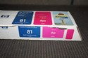 New Sealed Box Genuine OEM HP 81 DesignJet Magenta