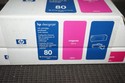 New Sealed Box Genuine OEM HP 80 DesignJet Magenta