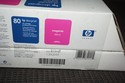 New Sealed Box Genuine OEM HP 80 DesignJet Magenta