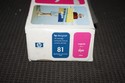 New Ugly Box Genuine OEM HP 81 DesignJet Magenta D