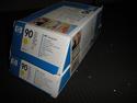 New Sealed Box OEM HP 90 Value Pack C5081A Yellow 