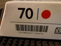4 New Sealed Box Genuine OEM HP 70 CB347A Red CB34