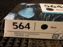 New Sealed Box Genuine OEM HP 564 CB316WN Black In