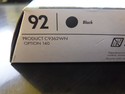 New Sealed Box Genuine OEM HP 92 C9362W Black InkJ