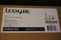 New Sealed Box Genuine OEM Lexmark C540X75G Waste 