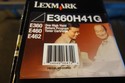 New Sealed Box Genuine OEM Lexmark E360H41G Black 