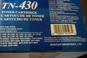 New Sealed Box Genuine OEM Brother TN-430 Black To