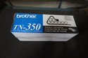 New Open Box Genuine OEM Brother TN-350 Black Tone