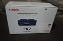 New Sealed Box Genuine OEM Canon FX7 Black Toner 7
