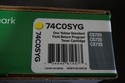 New Sealed Box Genuine OEM Lexmark 74C0SYG Yellow 