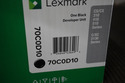 New Genuine OEM Lexmark 70C0D10 Black Developer Un