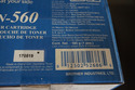 New Sealed Box Genuine OEM Brother TN-560 Black To