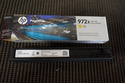 New Open Box Genuine OEM HP 972X Yellow Inkjet Car