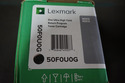 New Sealed Genuine OEM Lexmark 50F0U0G Ultra High 