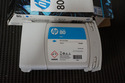 New Open Box Genuine OEM HP 80 Cyan Ink Cartridge 